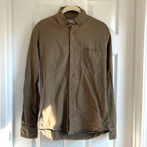 Men’s American apparel khaki twill shirt XS